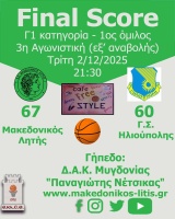 🏀 Επιστοφή στην έδρα μας και άλλη μια νίκη για τον Μακεδονικό Λητής